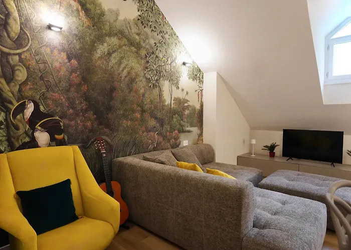 Renewed Historic Flat In *